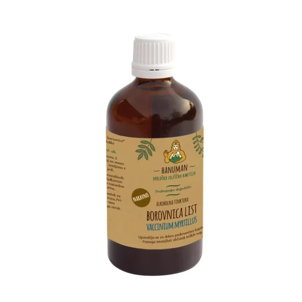 Borovnica list tinktura 100 ml - EKO