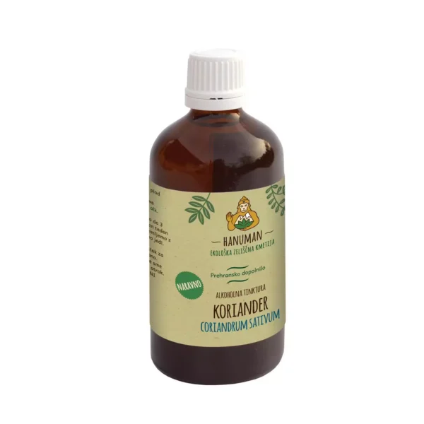 Koriander tinktura 100 ml - EKO